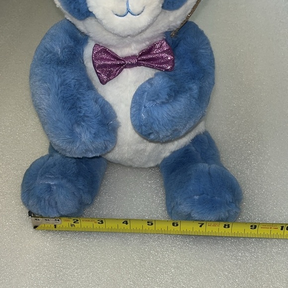 🆕 FAO Schwarz Sparklers Wear and Share Plush Panda Bear Birthday Blue/White - Picture 11 of 11